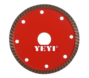 105mm Diamant Sägeblatt-gesinterte Turbo-Art für Schwerzerspanungs-Granit
