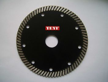 105mm Turbo Diamant Sägeblätter, gesinterte heiße gepresste, schmale Zähne 4"