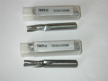 Flöten-Rohbearbeitungs-Spiralbohrer mikro- des Korn CNC-Karbid-Stückchen-feste Karbid-3, unten/herauf Ausschnitt