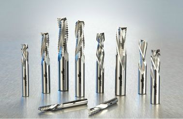 Cnc-Fräser-Stückchen-geriffelt mikro- Korn-Karbid Fwo Spiralbohrer für den Schnitt des Holzes, Laminat, Kunststein, Plastik