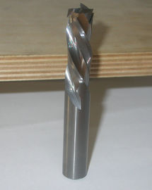 Flöten-Kompressions-Spiralbohrer des CNC-Karbid-Stückchen-mikro- Korn-feste Karbid-drei für den Schnitt des weichen Holzes