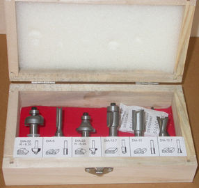 6 Set Router bisschen-Sets zum Schneiden von Laminat Brett, Kunststein