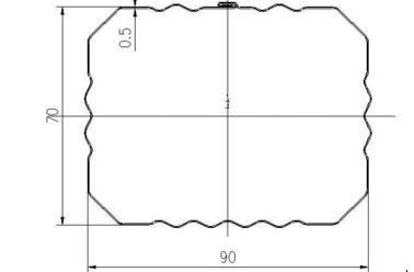 Cnc-Farbstahlblech-Fallrohr-Rolle, die Maschine mit Rolle des Stahl-No45 bildet