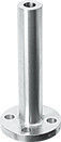 Düsen-Flansch JIS STF/ANSI C22.8 A105, galvanisierter verlegter Rohr-Flansch, langer Schweißens-Hals